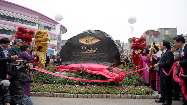 Bộ trưởng Nhạ đặt niềm tin ‘TH School sẽ là cơ sở giáo dục hàng đầu Việt Nam’ - ảnh 5