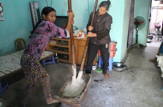 Bánh phồng xứ Lạng vào mùa - ảnh 1