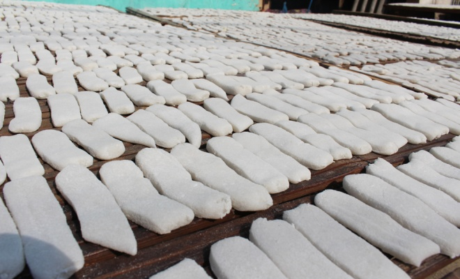 Bánh phồng xứ Lạng vào mùa - ảnh 8